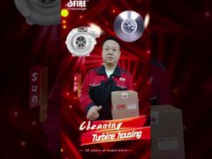 Nettoyage du carter de turbine