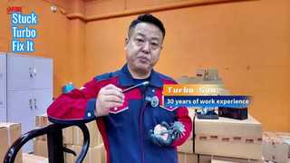 Que dois-je faire si mon turbocompresseur, qui n'a pas été utilisé depuis longtemps, ne tourne plus ?