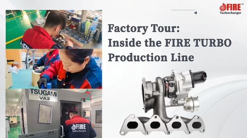 Latest company news about À l'intérieur de l'usine: la ligne de production de turbocompresseurs FIRE TURBO